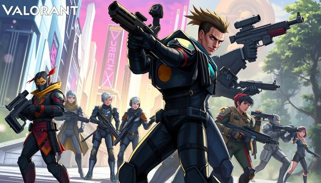 Fanart of Valorant characters in a variety of artistic styles, including impressionist oil paintings, vibrant digital illustrations, detailed pencil sketches, and bold comic book panels. The foreground features the main agents, their signature abilities and weapons rendered with dynamic poses and striking expressions. The middle ground showcases the game's futuristic environments, from the neon-drenched streets of Icebox to the lush forests of Breeze, each reimagined through the lens of a different artistic medium. The background blends soft bokeh and atmospheric lighting, conveying a sense of depth and drama. The overall mood is one of creative energy, celebrating the rich visual design of the Valorant universe through diverse interpretations.