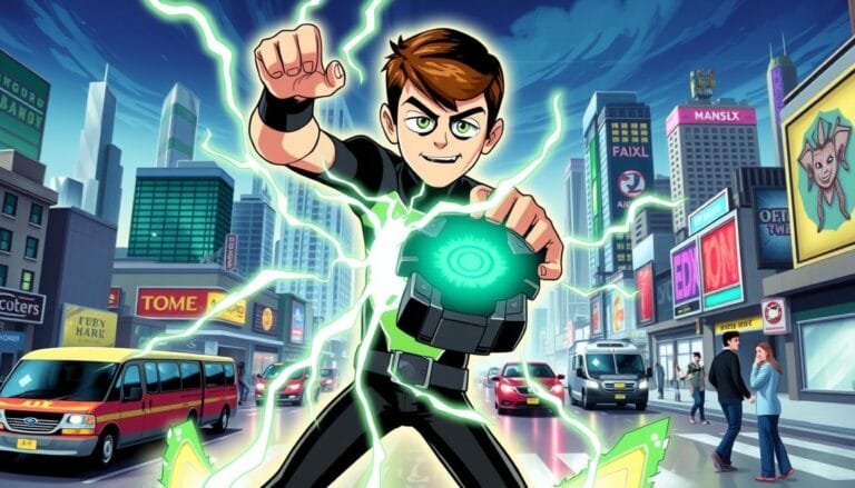 Prompts para Crear Imágenes de Ben 10 con IA