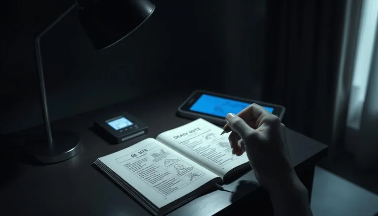 Prompts para Crear Imágenes de Death Note con IA 3 Prompts para Crear Imágenes de Death Note con IA