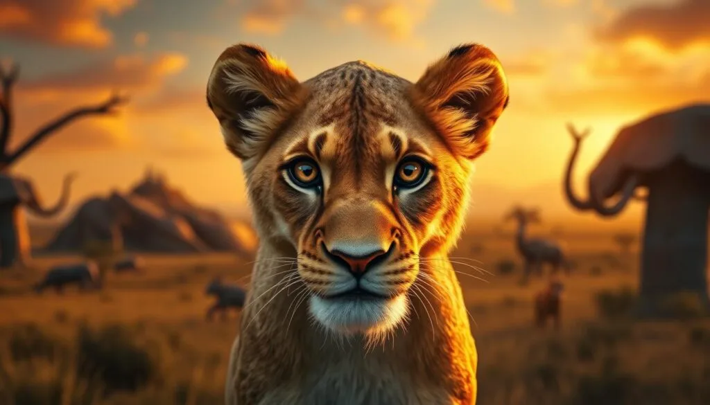 Prompts para Crear Imágenes de El Rey León con IA 1 Prompts para Crear Imágenes de El Rey León con IA