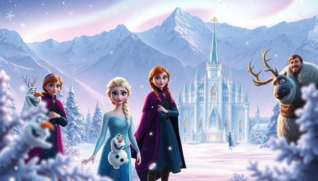 Prompts para Crear Imágenes de Frozen con IA