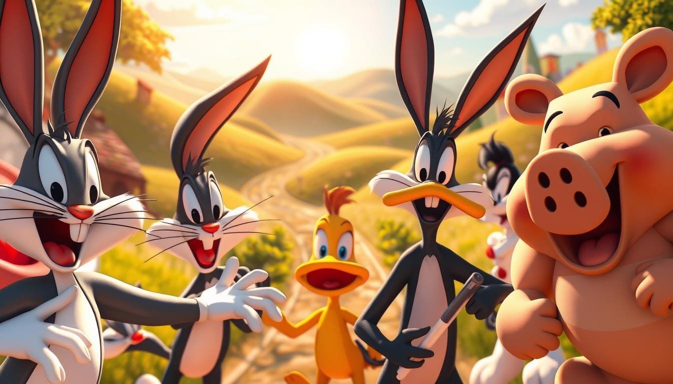 Prompts para Crear Imágenes de Looney Tunes con IA