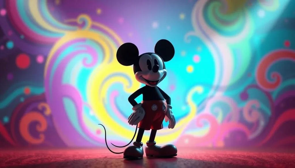 Prompts para Crear Imágenes de Mickey Mouse con IA 1 Prompts para Crear Imágenes de Mickey Mouse con IA