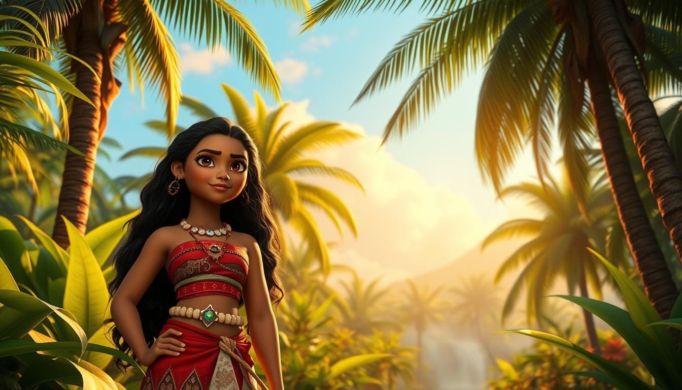 Prompts para Crear Imágenes de Moana con IA 1 Prompts para Crear Imágenes de Moana con IA