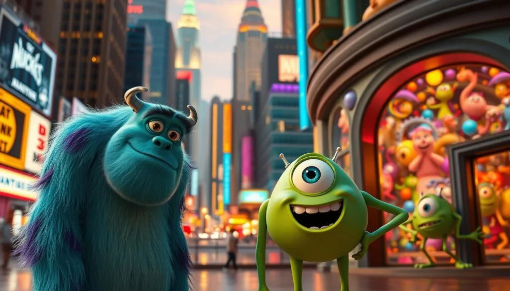 Prompts para Crear Imágenes de Monsters Inc con IA 1 Prompts para Crear Imágenes de Monsters Inc con IA