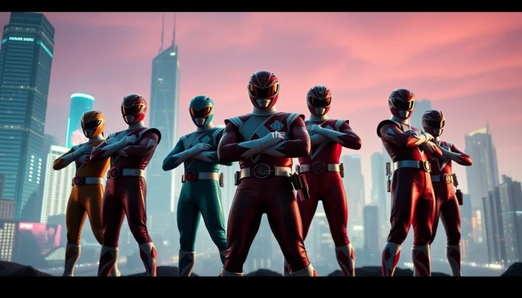 Prompts para Crear Imágenes de Power Rangers con IA