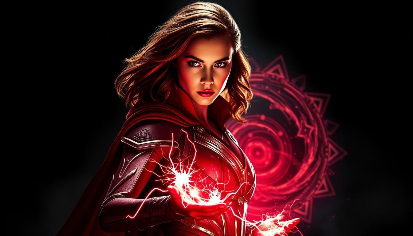 Prompts para Crear Imágenes de Scarlet Witch con IA