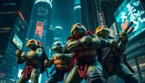 Prompts para Crear Imágenes de Tortugas Ninja con IA