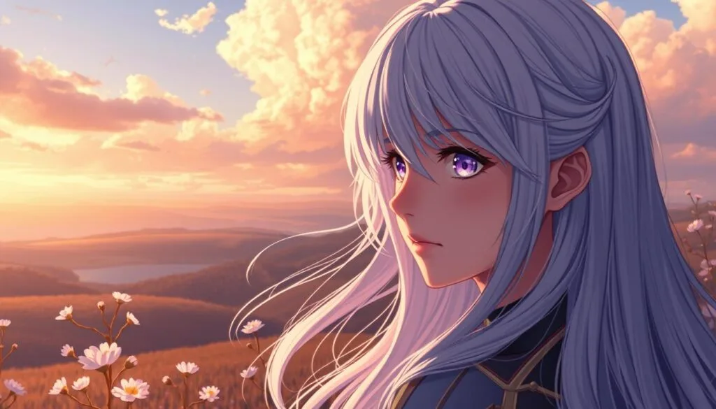 Prompts para Crear Imágenes de Violet Evergarden con IA 1 Prompts para Crear Imágenes de Violet Evergarden con IA