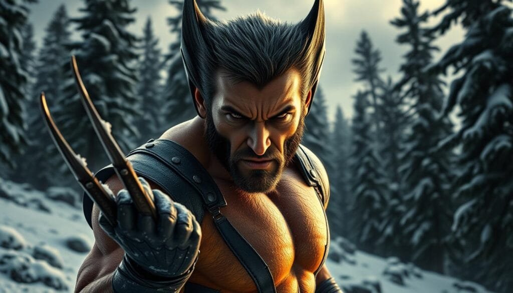 Prompts para Crear Imágenes de Wolverine con IA 1 Prompts para Crear Imágenes de Wolverine con IA